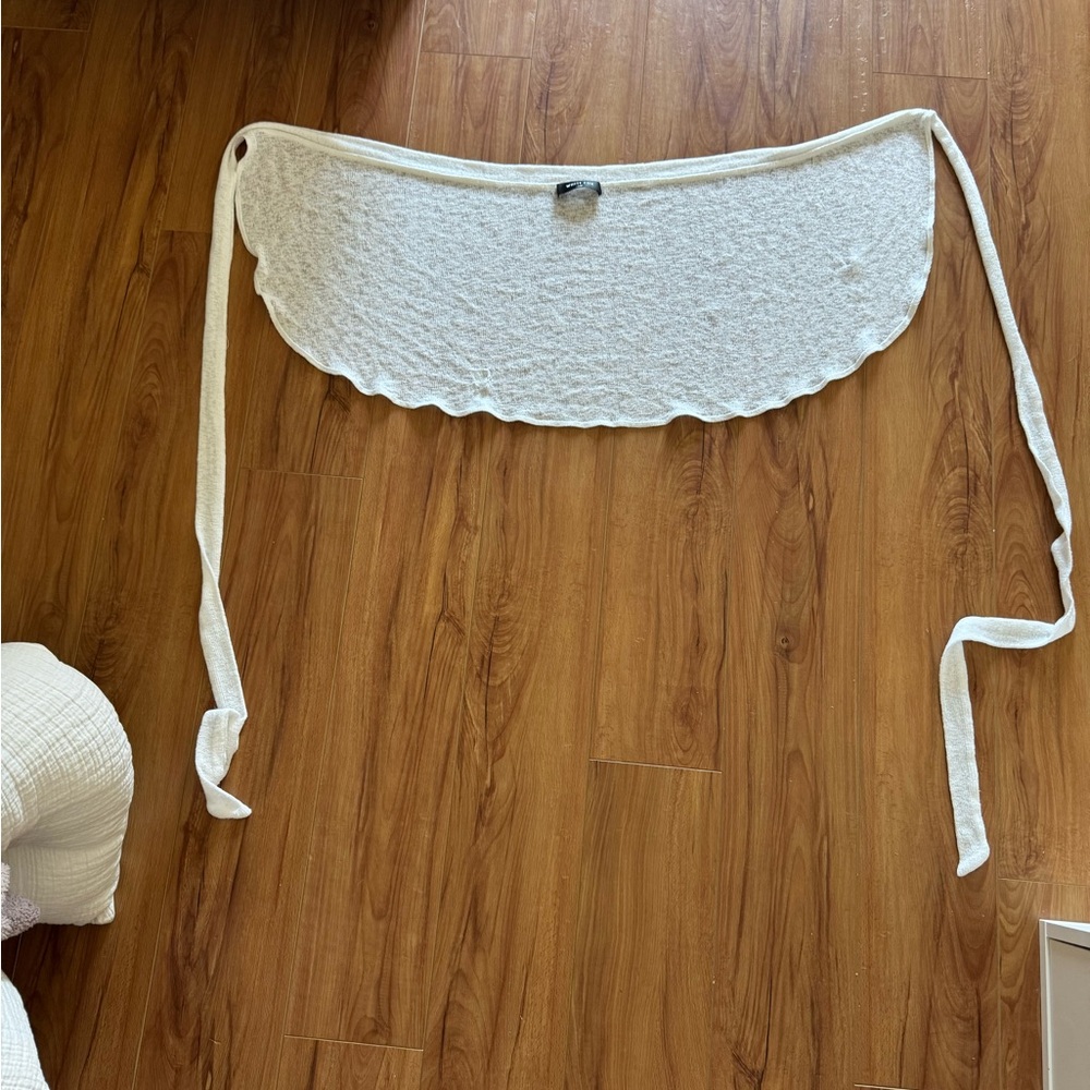 White Fox Boutique Cream Swim Coverup